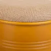 taburete Alexandra House Living Oranžs Polietilēns Metāls Sūklis Koks MDF 47 x 27 x 33 cm