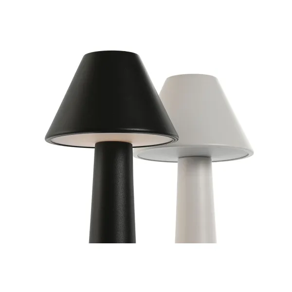 Настольная лампа Home ESPRIT Белый Чёрный 9 x 9 x 24 cm (2 штук)