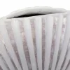 Vāze Alexandra House Living Sudrabains Polirezīns 13 x 35 x 38 cm