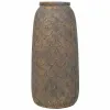Vase Alexandra House Living Grey Golden Polyresin 15 x 31 x 15 cm
