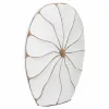 Vase Alexandra House Living White Polyresin 8 x 39 x 27 cm