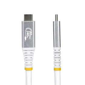 USB-kaabel Startech CC50CM80GUSB4CABLEW Valge 50 cm