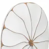 Vaza Alexandra House Living Balta Polirezinas 8 x 39 x 27 cm