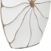 Vaza Alexandra House Living Balta Polirezinas 8 x 39 x 27 cm