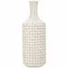 Maljakko Alexandra House Living Valkoinen Polyresiini 14 x 39 x 14 cm