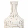 Maljakko Alexandra House Living Valkoinen Polyresiini 14 x 39 x 14 cm