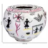 Vase Alexandra House Living Mango wood 27 x 27 x 27 cm