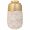 Vase Alexandra House Living Gold Ceramic 15 x 28 x 15 cm