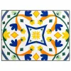 Flower Pot Stand Alexandra House Living Black Iron Tile 37 x 51 x 50 cm 2 Pieces