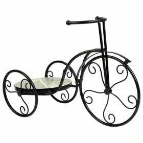 Gėlių vazonų stovas Alexandra House Living Juoda Geležis Plytelė Dviratis 23 x 36 x 53 cm
