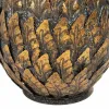 Подсвечник Alexandra House Living Позолоченный Железо 18 x 28 x 18 cm Ананас