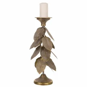 Candlestick Alexandra House Living Golden Iron 19 x 43 x 19 cm Sheets