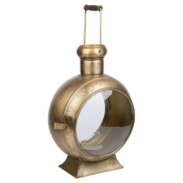 Žvakidė Alexandra House Living Auksinis Metalinis stiklas Geležis 21 x 47 x 33 cm