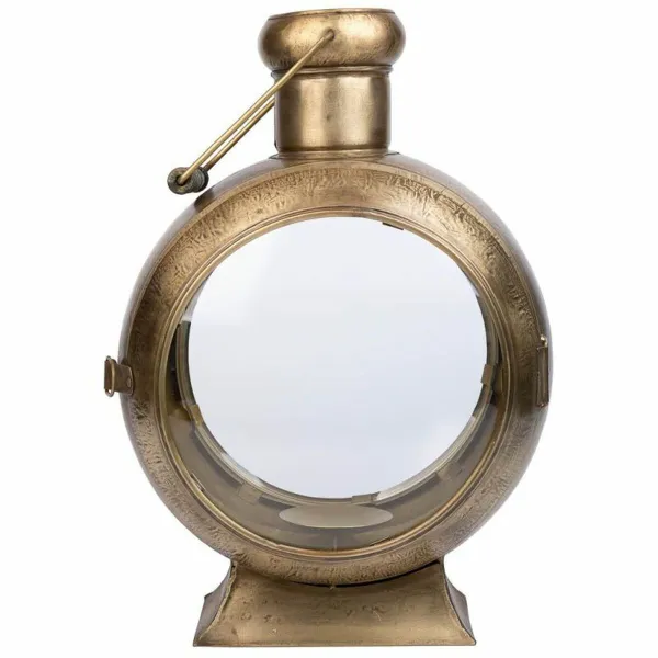 Žvakidė Alexandra House Living Auksinis Metalinis stiklas Geležis 21 x 47 x 33 cm