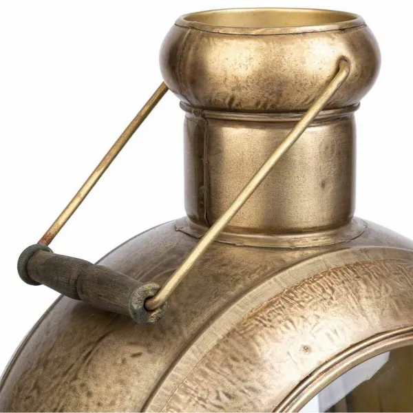 Žvakidė Alexandra House Living Auksinis Metalinis stiklas Geležis 21 x 47 x 33 cm