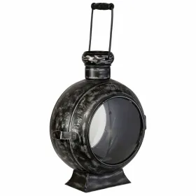 Подсвечник Alexandra House Living Чёрный Cтекло Железо 21 x 40 x 29 cm