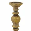 Подсвечник Alexandra House Living Позолоченный Смола 16 x 46 x 16 cm