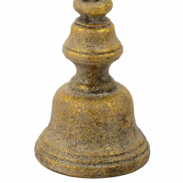 Candlestick Alexandra House Living Golden Resin 16 x 46 x 16 cm