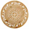 Sienų dekoracija Alexandra House Living Ruda Eglės mediena Medžio MDF 40 x 40 cm