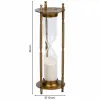 Песочные часы Alexandra House Living Коричневый Алюминий 10 x 30 x 10 cm