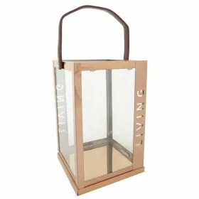 Latarnia Alexandra House Living Vask Klaas Roostevaba teras 18 x 30 x 18 cm