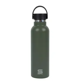 Veepudel Safta Verde camo Silikoon Roostevaba teras