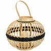 Lantern Alexandra House Living Natural Bamboo 37 x 30 x 37 cm
