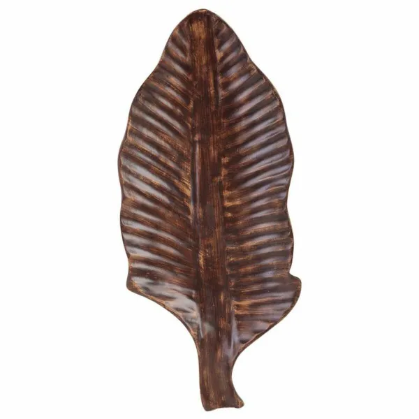 Galda rotājums Alexandra House Living Brūns Polirezīns 23 x 4 x 54 cm Lapa