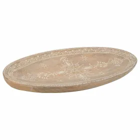 Galda rotājums Alexandra House Living Balts Dabisks Mango koks 19 x 3 x 38 cm