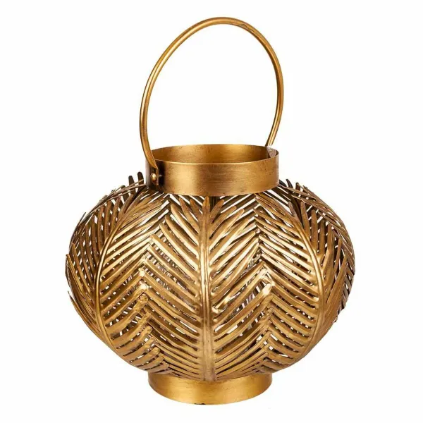 Svečturis Alexandra House Living Bronza Dzelzs 34 x 27 x 34 cm