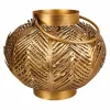 Svečturis Alexandra House Living Bronza Dzelzs 34 x 27 x 34 cm