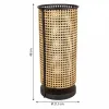 Candleholder Alexandra House Living Golden Iron 21 x 48 x 21 cm