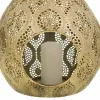 Candleholder Alexandra House Living Golden Glass Iron 25 x 40 x 26 cm