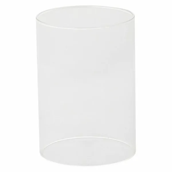 Candleholder Alexandra House Living Gold Glass Iron 21 x 55 x 21 cm