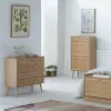 Decorative Figure Alexandra House Living White Natural Bird 26 x 12 x 30 cm