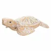 Decorative Figure Alexandra House Living White Natural Tortoise 8 x 20 x 31 cm