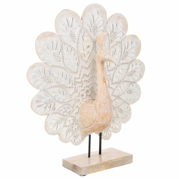 Dekoratīvās figūriņas Alexandra House Living Dabisks Pāvs 53 x 12 x 46 cm