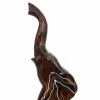 Decorative Figure Alexandra House Living Light brown Elephant 6 x 50 x 14 cm