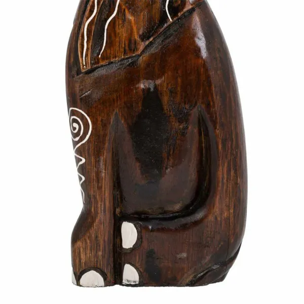 Decorative Figure Alexandra House Living Light brown Elephant 6 x 50 x 14 cm