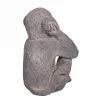Koristehahmo Alexandra House Living Harmaa Apina 26 x 40 x 35 cm