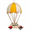 Decorative Figure Alexandra House Living Yellow Balloon Car Parachute 17 x 31 x 18 cm