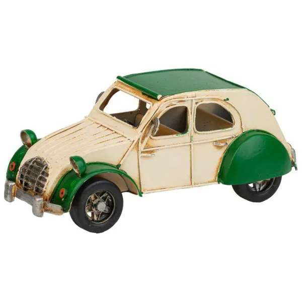 Collectable Figures Alexandra House Living Green Iron ABS Motorbike Trailer 9 x 9 x 41 cm