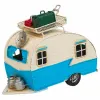 Коллекционная фигура Alexandra House Living Светло Синий Железо ABS караван прицеп 9 x 15 x 41 cm