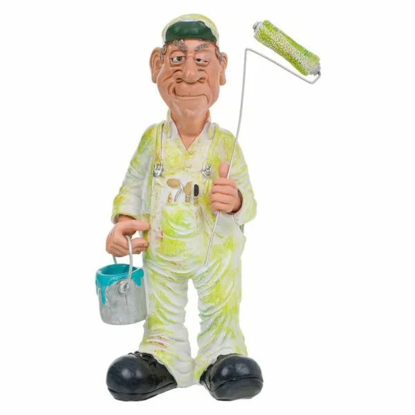 Collectable Figures Alexandra House Living Polyresin Male Painter 10 x 25 x 15 cm