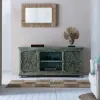 Decorative Figure Alexandra House Living Brown Mask 50 x 12 x 38 cm