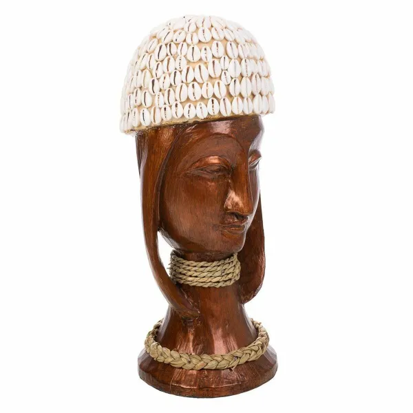 Decorative Figure Alexandra House Living White Coffee 40 x 17 x 16 cm