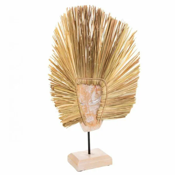 Dekoratīvās figūriņas Alexandra House Living Dabisks Maska 53 x 13 x 30 cm