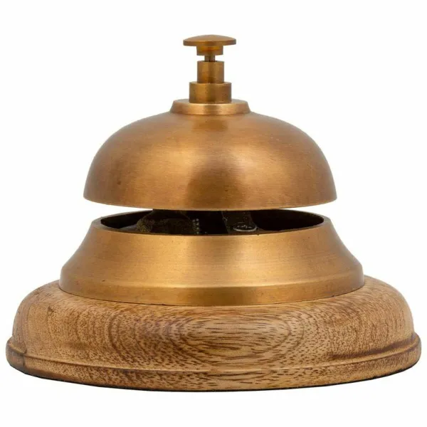 Doorbell Alexandra House Living Brown 12 x 10 x 12 cm