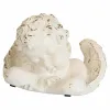 Decorative Figure Alexandra House Living White Angel 18 x 19 x 29 cm