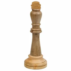 Декоративная фигура Alexandra House Living Коричневый Шахматы 15 x 40 x 15 cm
